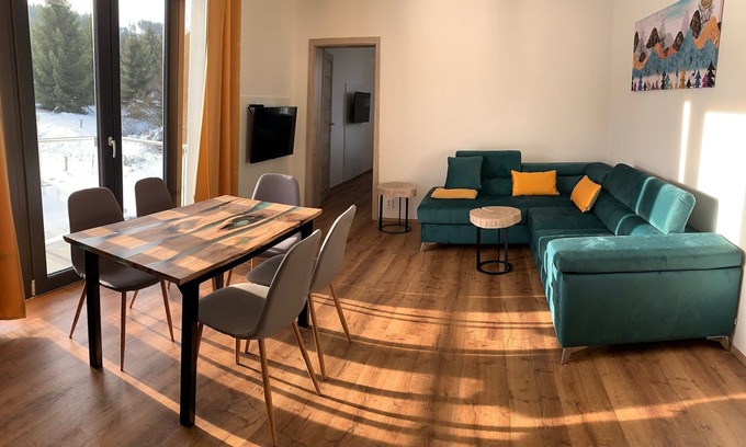 Abertamy Apartment | New and clean appartment 5min from the ski resort, forest nad nature