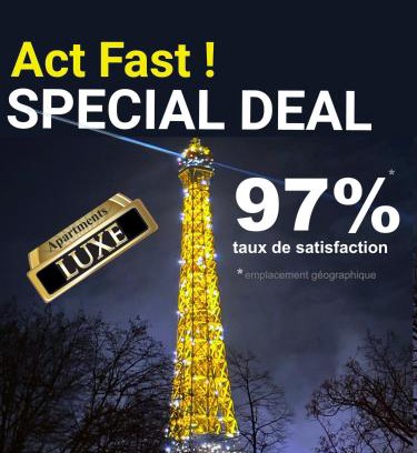 Passy Apartment | New! Apartment Luxury Passy-Kennedy in front of Eiffel Tower