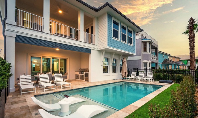 Palm Coast House | New Build Ocean Hammock Luxury with Pool, Game Room & Beach Access