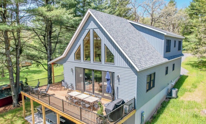 Paradise Point House | New Construction! Amazing Lakefront Home with Hot Tub + Firepit!
