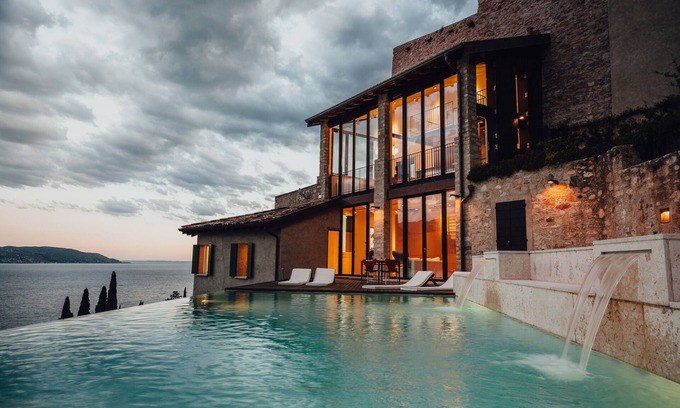 Gargnano Villa | NEW Contemporany HOUSE RESORT *