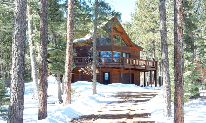 Angel Fire House | New Deck with upgrades to the Exterior! Check out summer Specials!