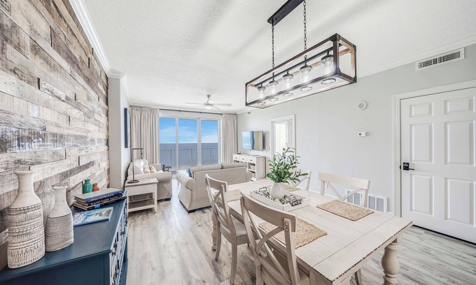 West Panama City Beach Condo | NEW Emerald Isle 2107 "Manta Ray Villa" Pool, FREE Tix & Beach Service for 4!