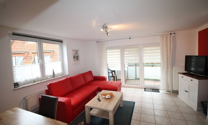 Horumersiel Apartment | NEW - exclusive apartment in the middle of the location-WiFi-balcony-telef. Booking possible