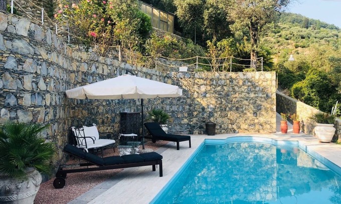 Pieve Ligure Villa | NEW ! House with private pool, seaview and garden