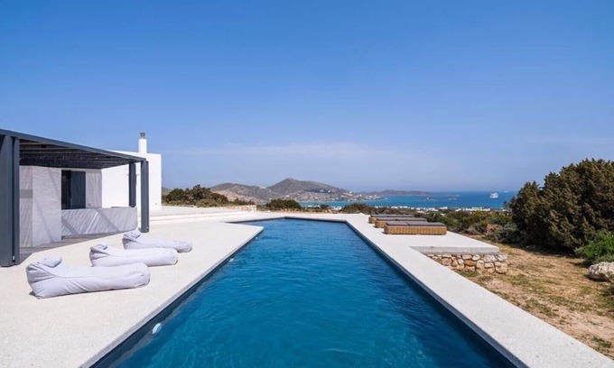 Paros Villa | New Idyllic private luxury villa for large group/families. Ultimate relaxation!