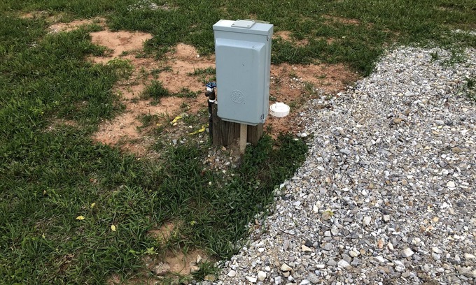 Bismarck House | NEW LISTING! RV spot with water, sewer and 30 or 50 electric hookups available