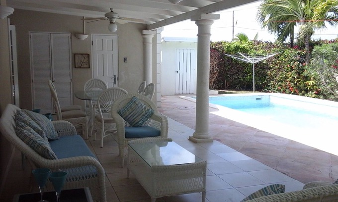 Apple Hall Villa | New Listing - Take Five Villa with Private Pool, by Beautiful Bottom Bay Beach