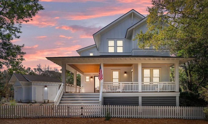 Cape Fear Station House | New Luxury 5 Bedroom Home In Bald Head Island's Cape Fear Station