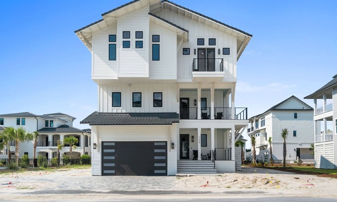 Bay County House | New Mexico Beach Construction, Sugar Sand Community, Private Pool, Pet Friendly!