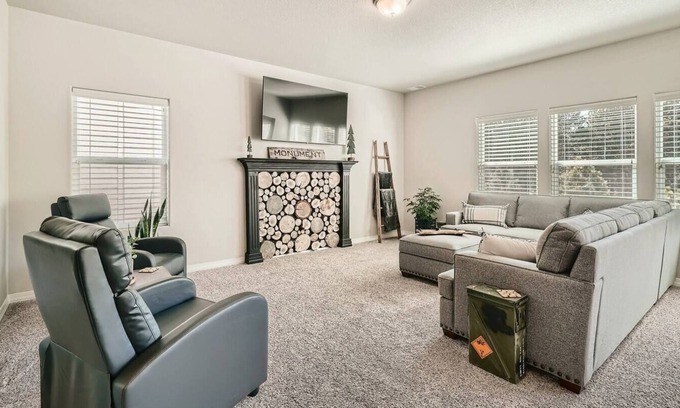 Woodmoor House | New Mountain Retreat Escape Minutes from Air Force