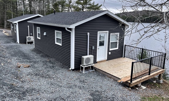 Lunenburg County Cottage | New one bedroom cottages with nice views of Sucker Lake