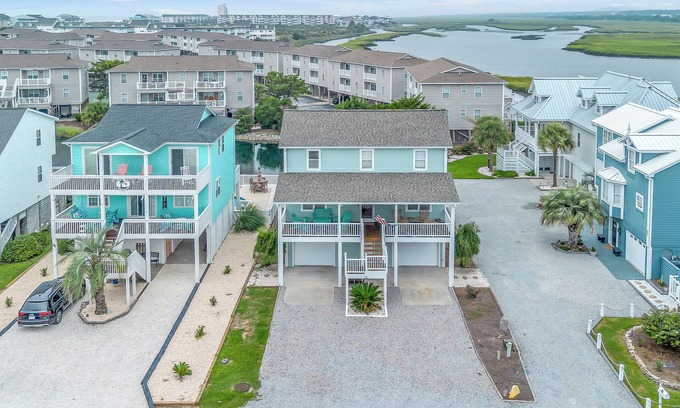 Ocean Isle Beach House | New Rental! Spacious 4-bedroom home in Ocean Isle Beach. 5 minute walk to beach!