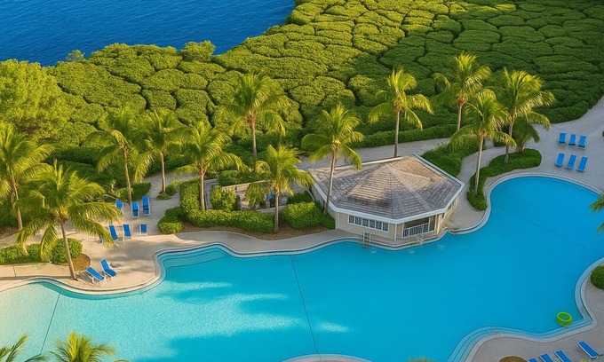Rock Harbor House | NEW! RESORT LIFE AT CASA MAR OCEANVIEW VILLA - Swim the Largest Pool in the Keys