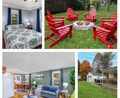 Summerlee House | New River Gorge Cottage w Hot Tub, Fire Pit, Grill