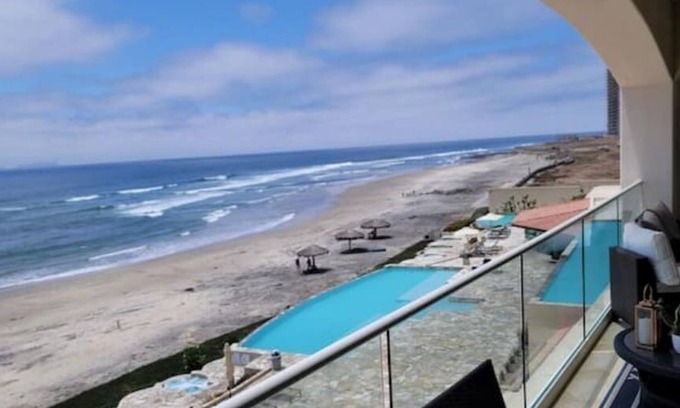 Rosarito Condo | New Rosarito MX Beachfront Gem w/24 hour security - 9 Min to town