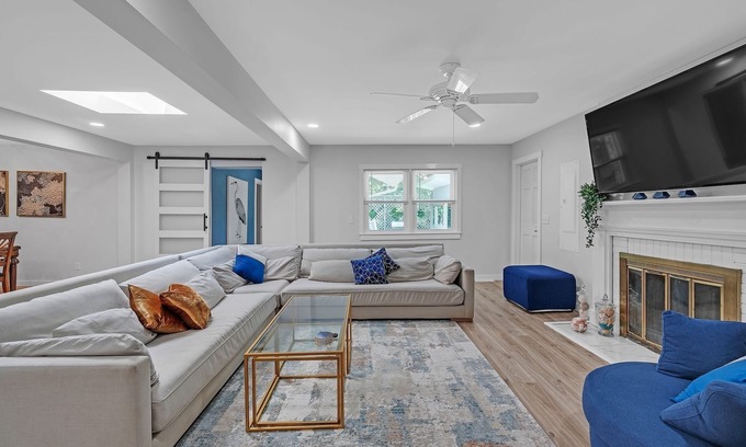 Wilmington House | NEW! Southern Storm - Modern Stay with Patio & Yard