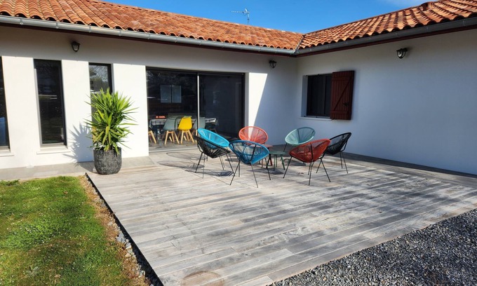Mouguerre Villa | New villa, single storey near Bayonne, Biarritz