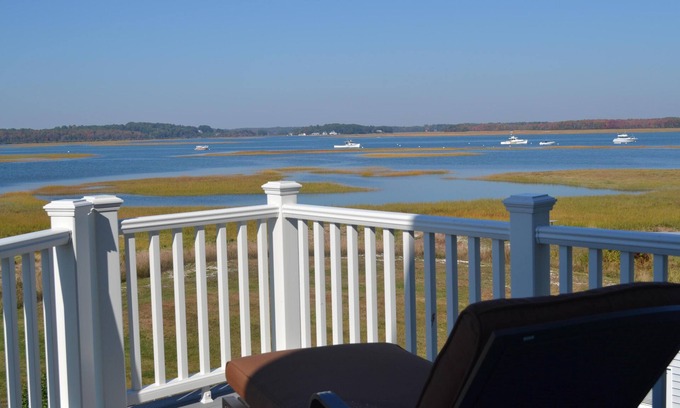 Pine Point House | Newly built 5 bedrooms with great water/marsh views, Central air, Pickleball