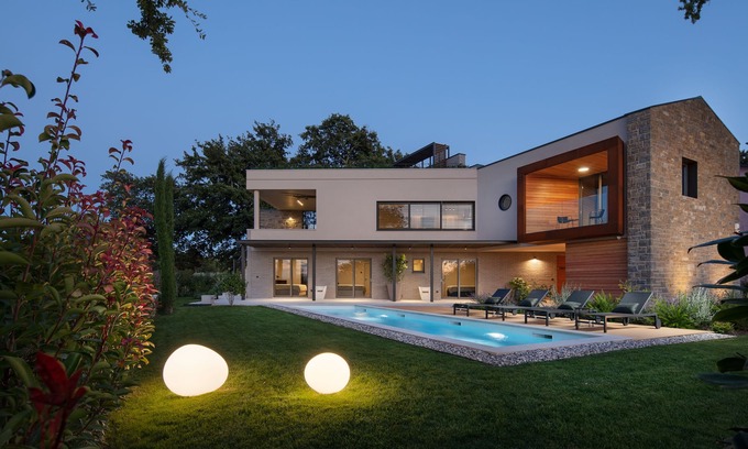Cancini Villa | NEWLY BUILT MODERN LUXURY VILLA WITH SEA VIEW IN POREČ