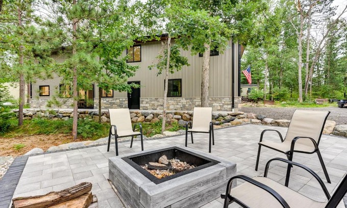 West Branch House | Newly Built West Branch Retreat with Private Patio!