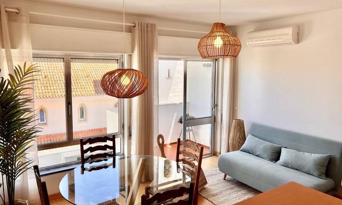 Armacao de Pera Apartment | Newly refurbished coastal apartment, steps away from the beach with sea views.