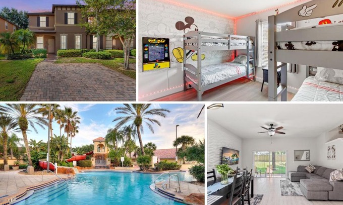 Regal Palms Villa | Newly Remodeled 4BD/4BA Townhouse-Regal Palms Resort Near Disney
