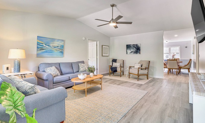 Long Beach House | Newly Renovated Home in Oak Island!