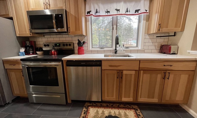 Bartlett Condo | Newly renovated Nordic Village condo