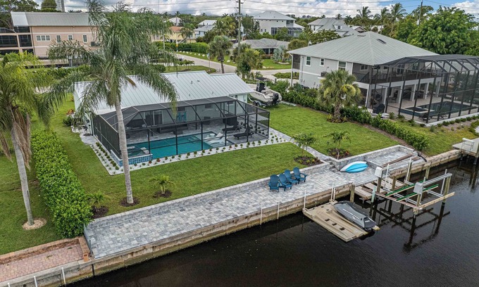 Bonita Springs House | Newly Renovated house on the canal with pool and hot tub!