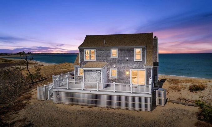 East Sandwich House | Newly renovated oceanfront steps from Spring Hill Beach