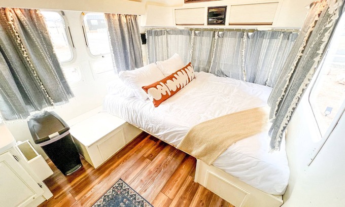 Pear Park House | Newly updated Airstream with modern amenities on the bank of the Colorado River.
