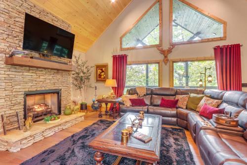 Ellijay House | Next Stop Heaven Game Room and Multiple Decks