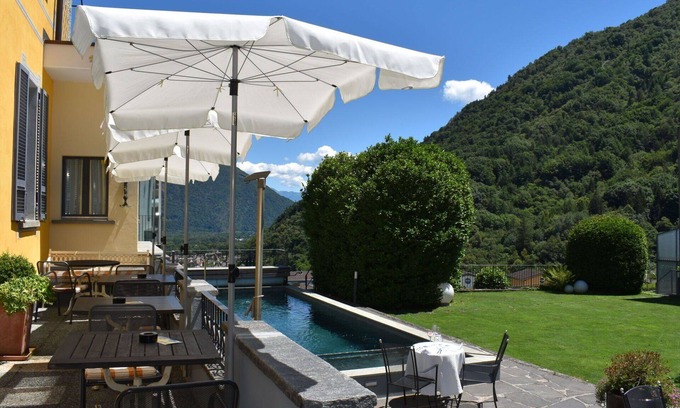 Centovalli Apartment | Nice apartment for 2 people with WIFI, pool, TV, patio, pets allowed and panoramic view