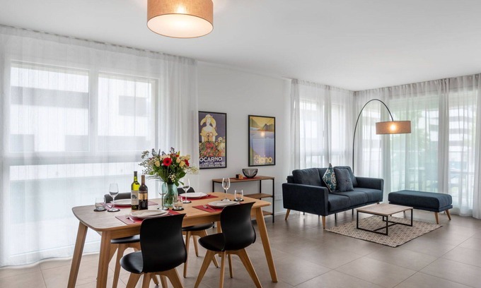 Locarno Apartment | Nice apartment for 4 guests with WIFI, TV, balcony and pets allowed