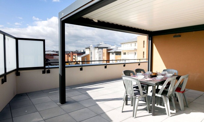 Rocabey - Alsace - Gare Apartment | Nice apartment for 6 guests with WIFI, TV and terrace
