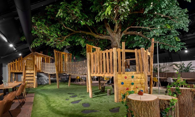 Schaijk Cottage | Nice lodge with dishwasher, in a holiday park in a green environment