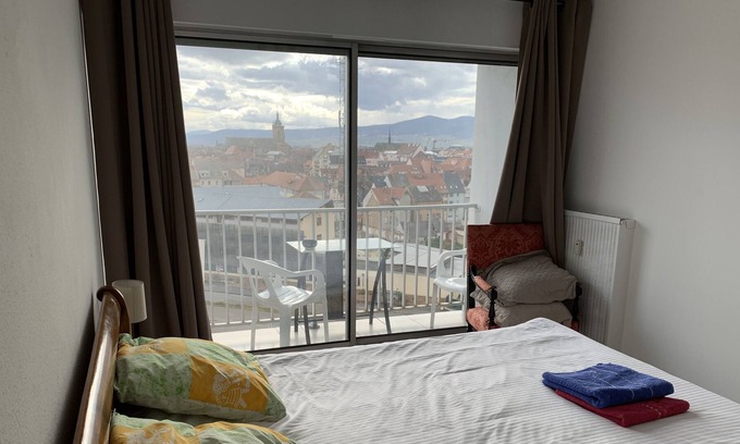 Quartier Saint-Leon Apartment | Nice one bed apartment, superb view, secure parking, 200 m from Colmar downtown