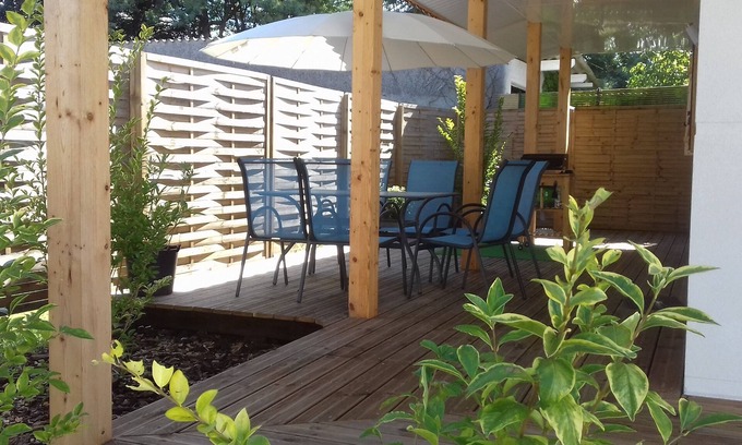 La Teste-de-Buch Apartment | Nice T3 duplex apartment with air-conditioning and terrace (4 to 6 p) near oyster port