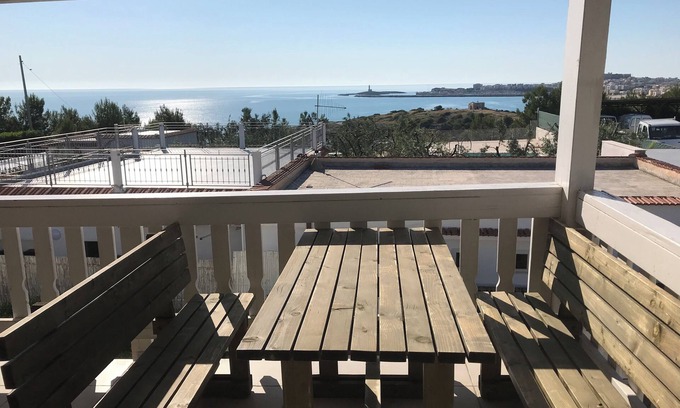 Defensola Condo | Nice two-room apartment with sea and village view on the 2nd floor - Vignanotica