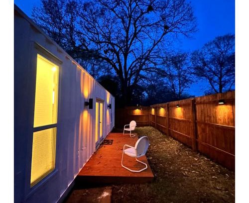 Athens House | Nomehaus shipping container studio residential neighborhood ATHENS