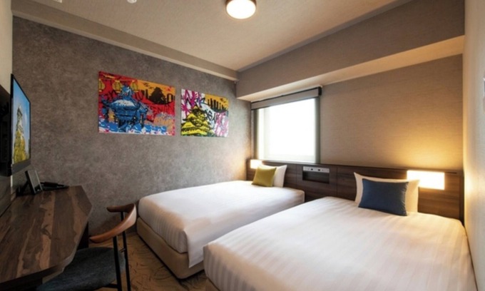 Minamisenba Hotel | Nonsmoking Deluxe Twin VS | Breakfast include/Osaka Ōsaka