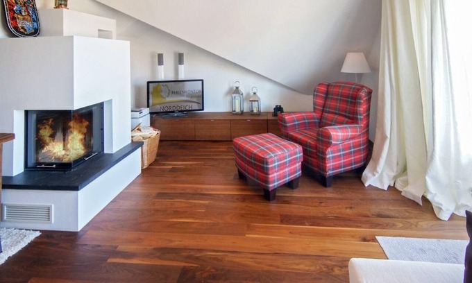 Norddeich Apartment | Norddeich Loft - Wohnung mit Kamin