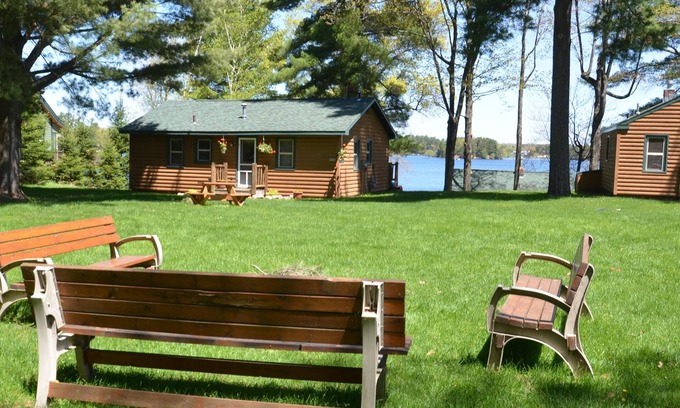 Minocqua Cabin | North Woods Cabin on Lake Minocqua: A perfect mix of getaway and access to fun!