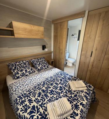 Lattes House | Nouveau bungalow No 575 Camping 4 étoiles Lac des Rêves