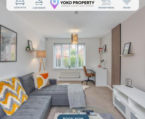 Haversham House | Oakbridge House - 6 mins drive to CMK - Free Parking, Fast WiFi, Smart TVs with Sky and Netflix by Yoko Property