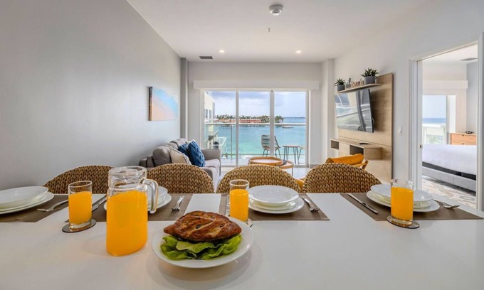 Rancho Condo | Ocean and harbor view get away with a modern look!