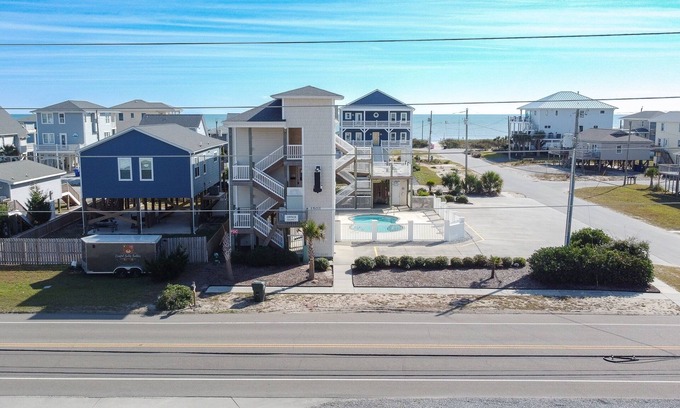 Surf City Condo | Ocean and Sound Views at "Shoreline Escape"!