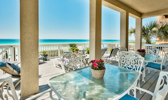 Rosemary Beach House | Ocean Front! 30APrivate Beach & Walkover Between Rosemary/Alys, Heated Pool