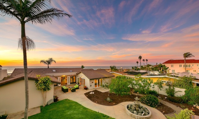Sunset Cliffs House | Ocean-View Estate with central AC, washer/dryer, and casitas